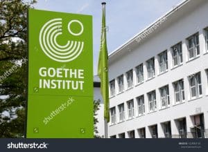 stock photo munich bavaria germany may goethe institute headquarters in munich germany gi is 1229063101